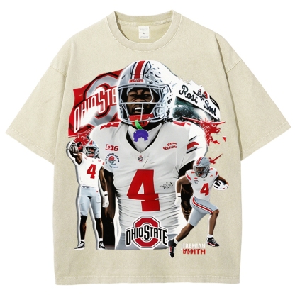 Jeremiah Smith College | Unisex Fit Washed T-Shirt 