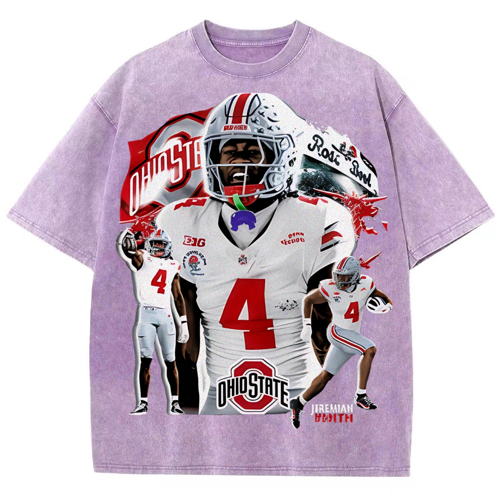 Jeremiah Smith College | Unisex Fit Washed T-Shirt 