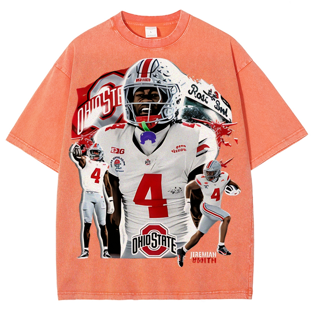 Jeremiah Smith College | Unisex Fit Washed T-Shirt 