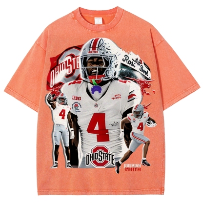 Jeremiah Smith College | Unisex Fit Washed T-Shirt 
