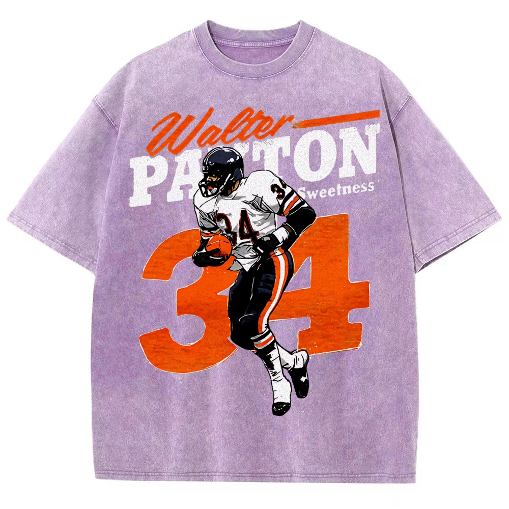Walter Payton | Unisex Fit Washed T-Shirt
