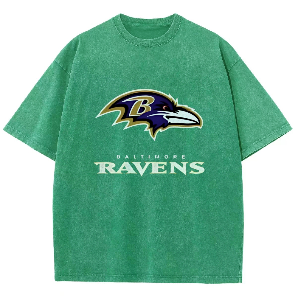 RAVENS Lamar Jackson Tee Unisex Fit Washed T-Shirt