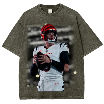 Joe Burrow | Unisex Fit Washed T-Shirt