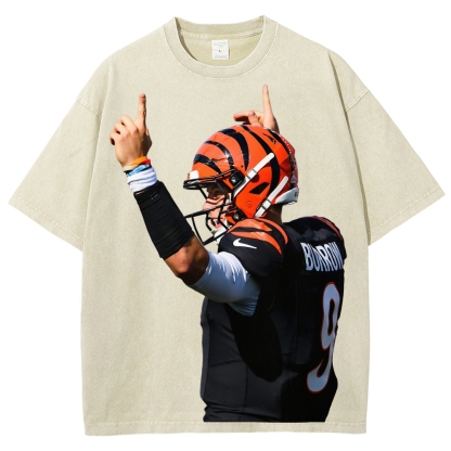 Joe Burrow | Unisex Fit Washed T-Shirt