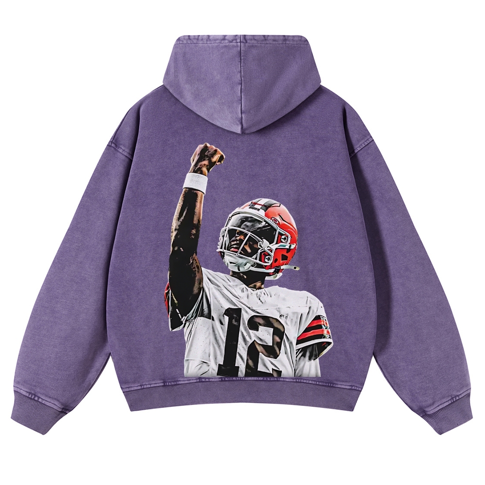 Shedeur Sanders | Casual Washed Hoodie