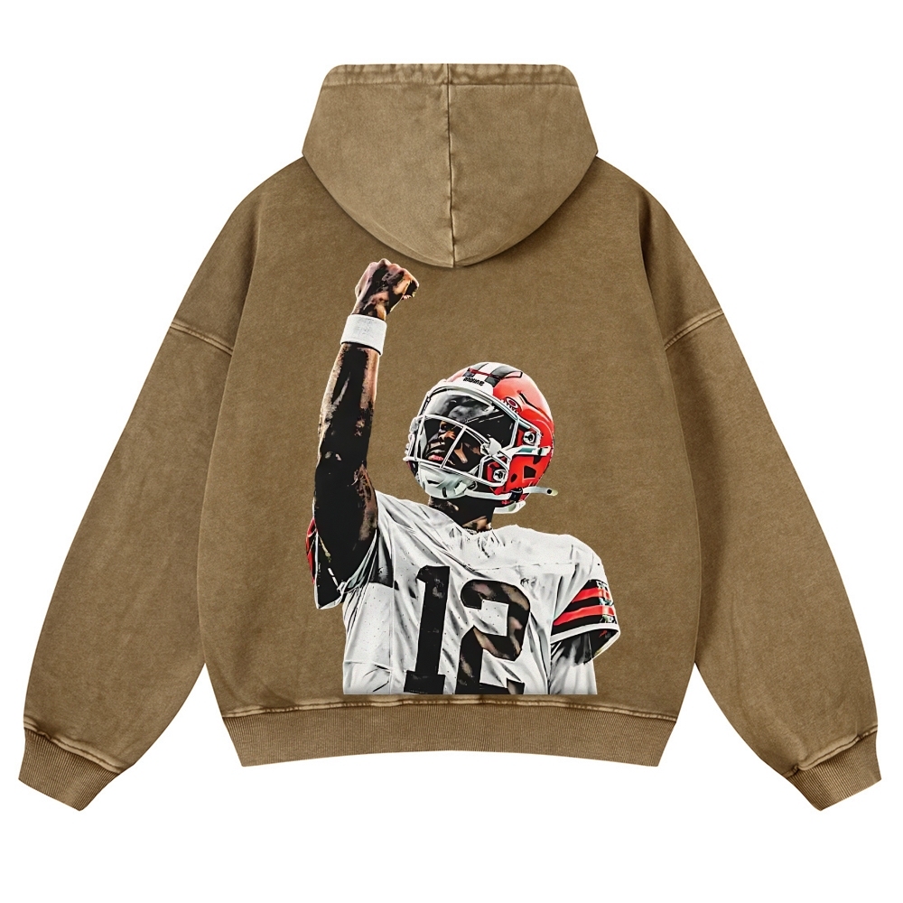 Shedeur Sanders | Casual Washed Hoodie