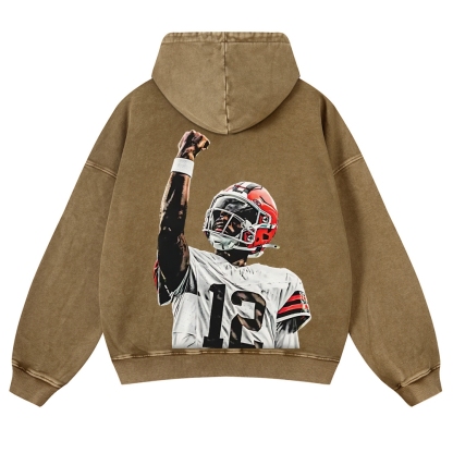 Shedeur Sanders | Casual Washed Hoodie