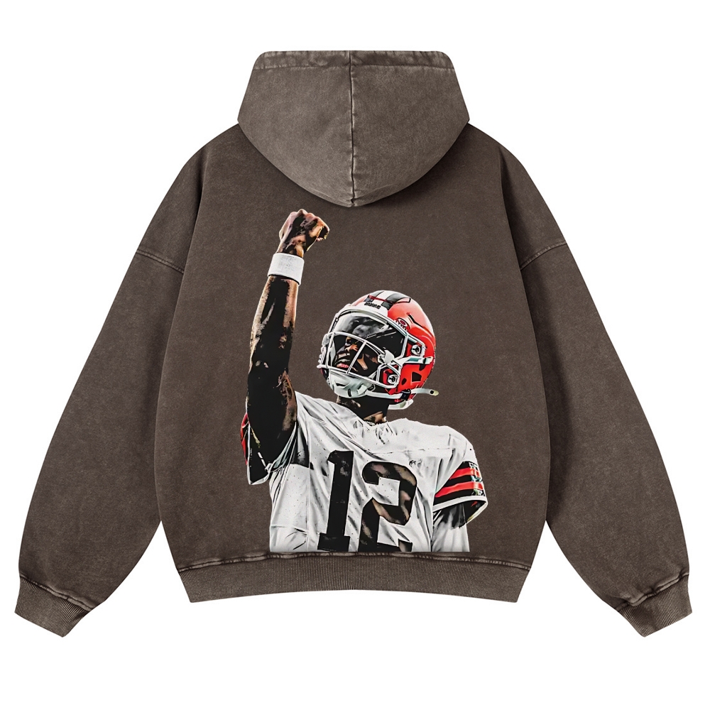 Shedeur Sanders | Casual Washed Hoodie