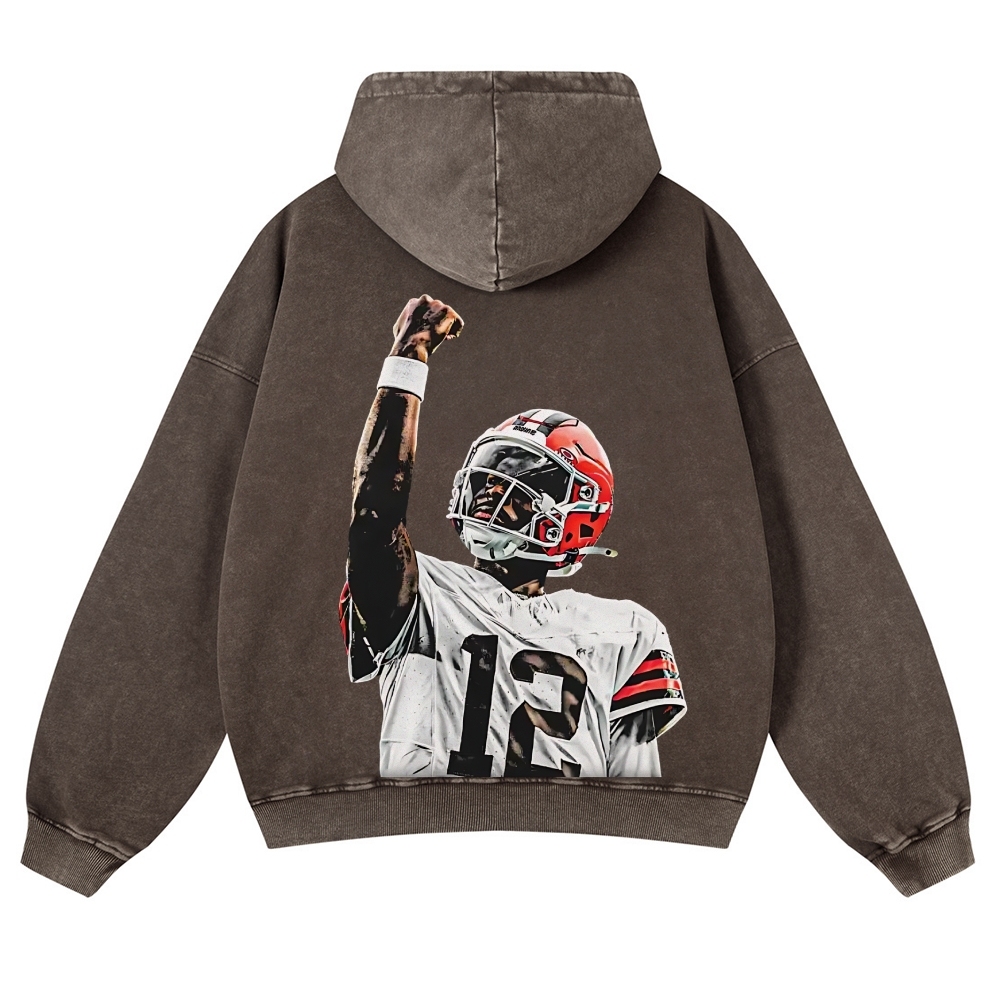 Shedeur Sanders | Casual Washed Hoodie