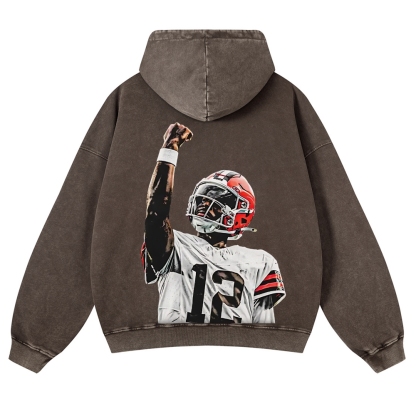 Shedeur Sanders | Casual Washed Hoodie