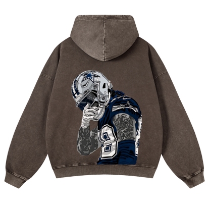 CeeDee Lamb Casual Washed Hoodie