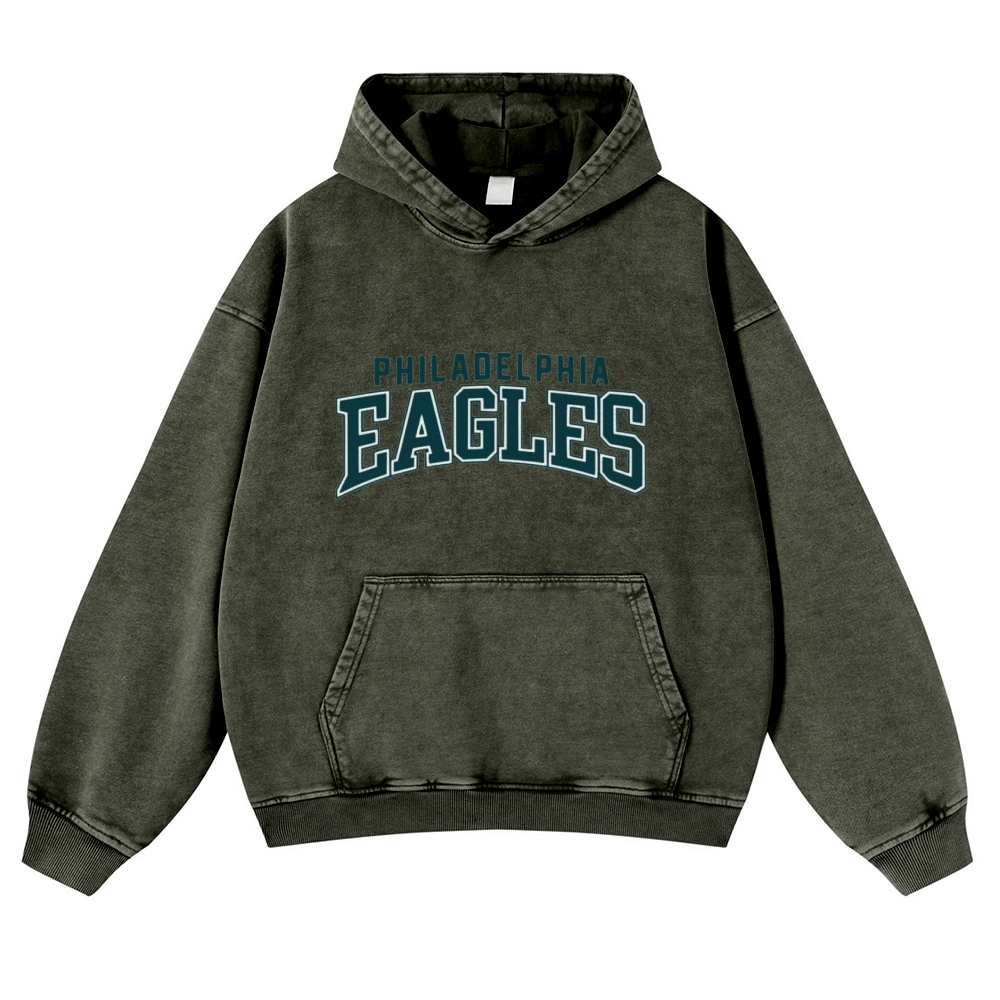 Jalen Hurts Casual Washed Hoodie  