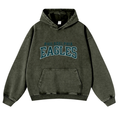 Jalen Hurts Casual Washed Hoodie  