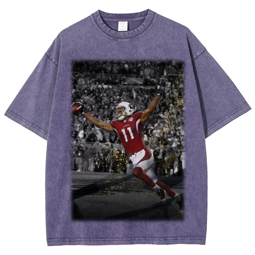 Larry Fitzgerald | Unisex Fit Washed T-Shirt