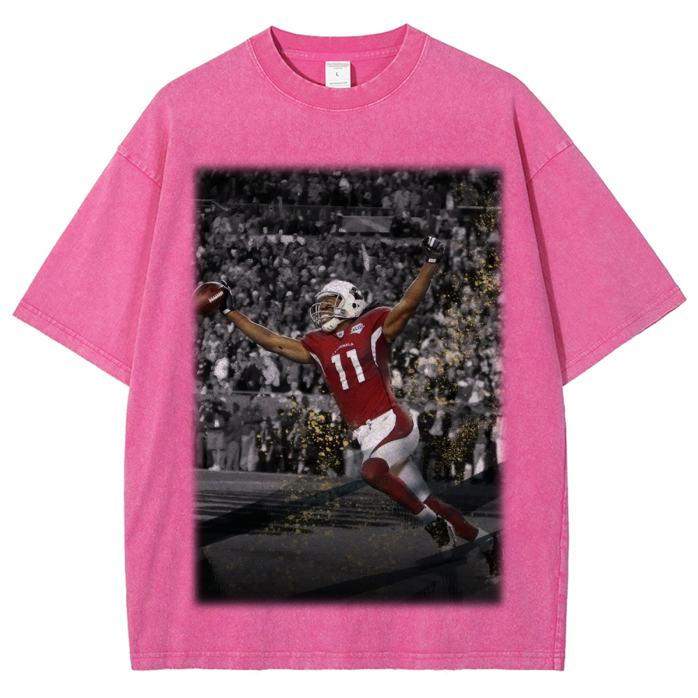 Larry Fitzgerald | Unisex Fit Washed T-Shirt