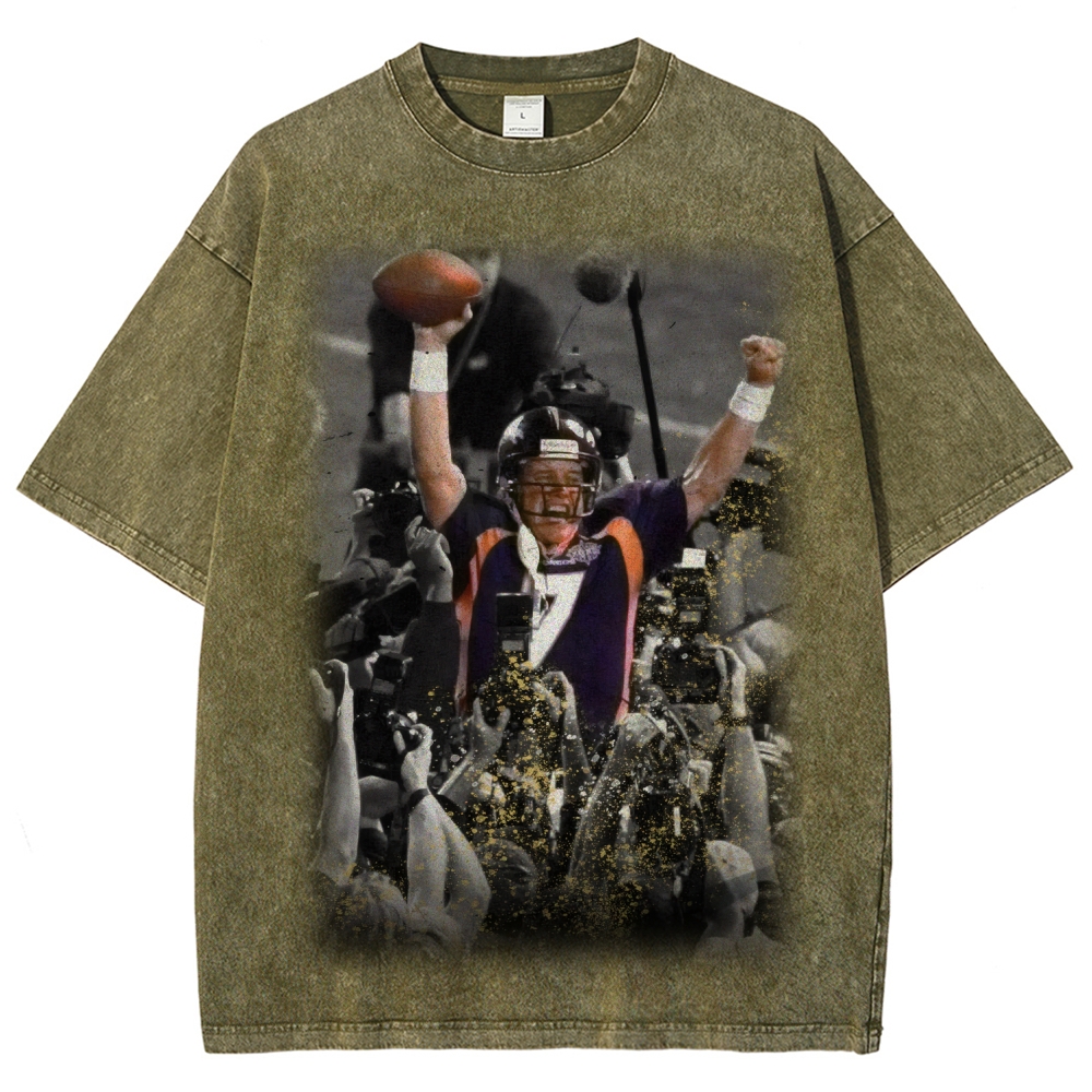John Elway | Unisex Fit Washed T-Shirt
