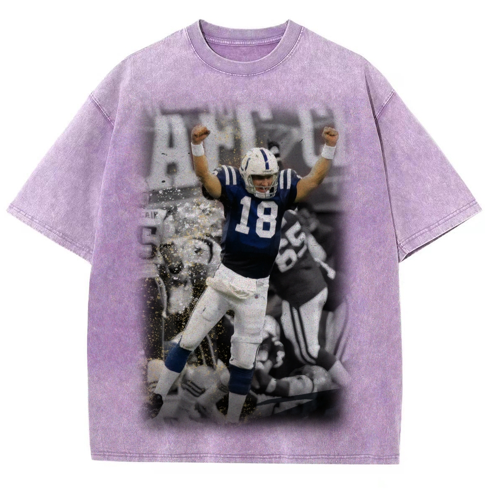 Peyton Manning | Unisex Fit Washed T-Shirt
