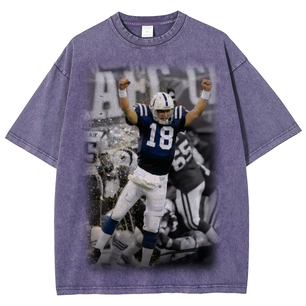 Peyton Manning | Unisex Fit Washed T-Shirt