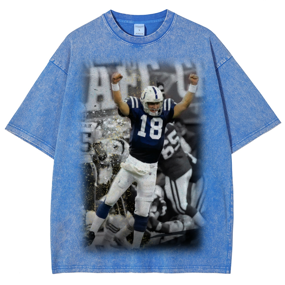 Peyton Manning | Unisex Fit Washed T-Shirt