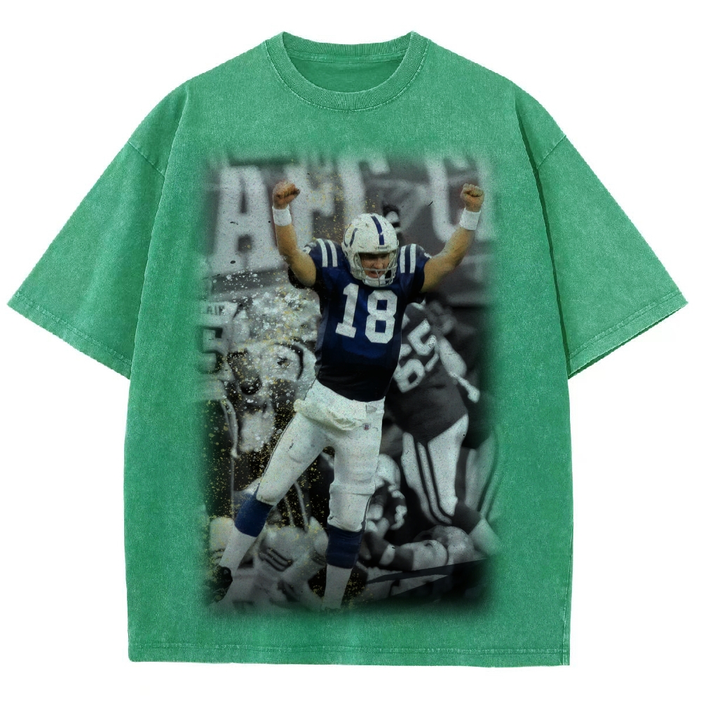 Peyton Manning | Unisex Fit Washed T-Shirt