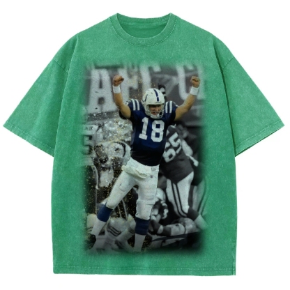 Peyton Manning | Unisex Fit Washed T-Shirt