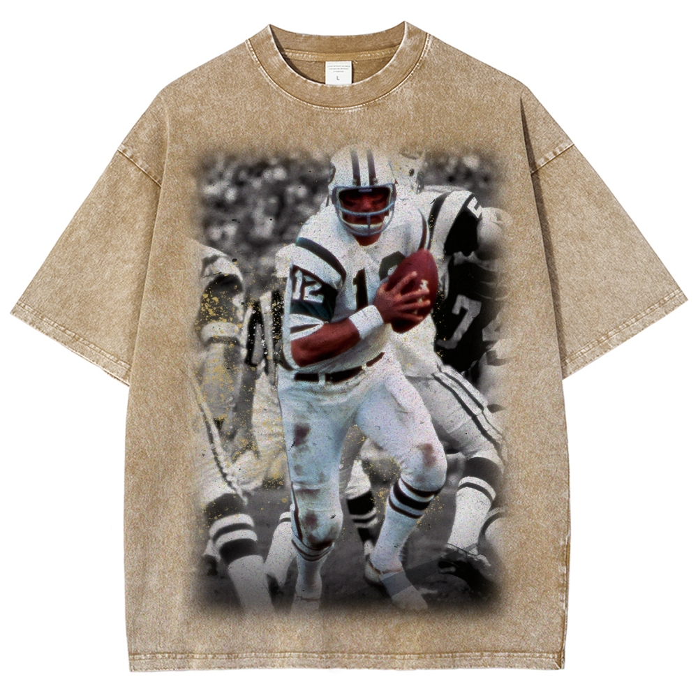 Joe Namath | Unisex Fit Washed T-Shirt