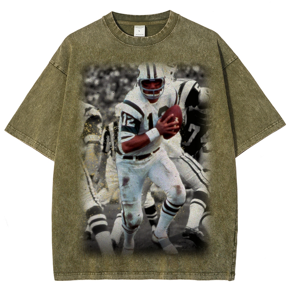 Joe Namath | Unisex Fit Washed T-Shirt