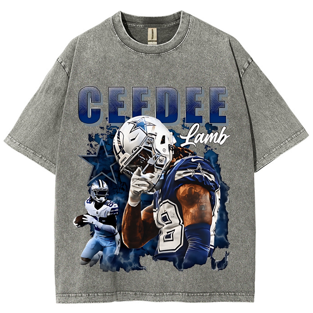 Unisex Fit Washed T-Shirt | CeeDee Lamb