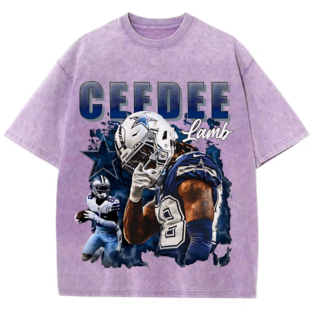Unisex Fit Washed T-Shirt | CeeDee Lamb