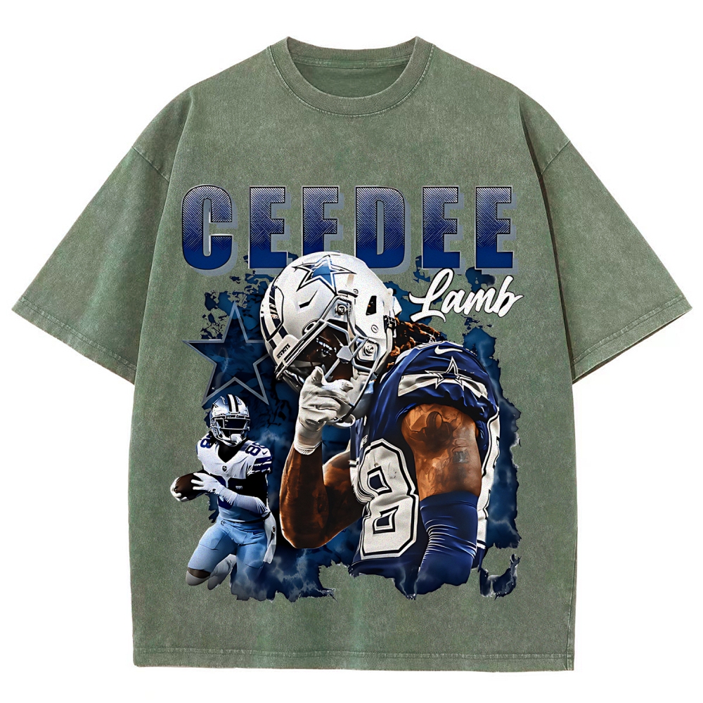 Unisex Fit Washed T-Shirt | CeeDee Lamb