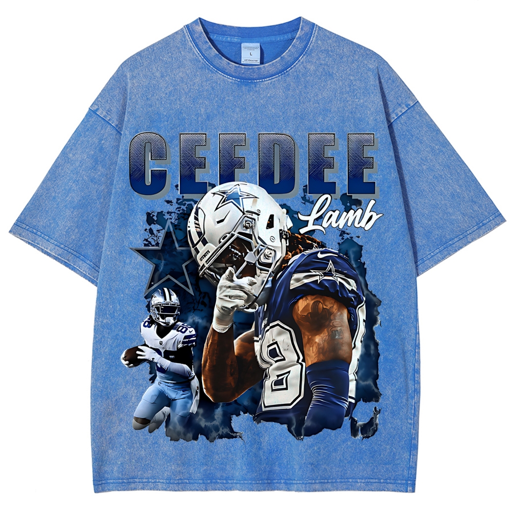 Unisex Fit Washed T-Shirt | CeeDee Lamb