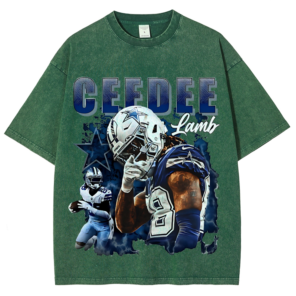Unisex Fit Washed T-Shirt | CeeDee Lamb