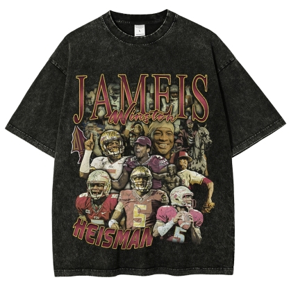 Unisex Fit Washed T-Shirt | Jameis Winston