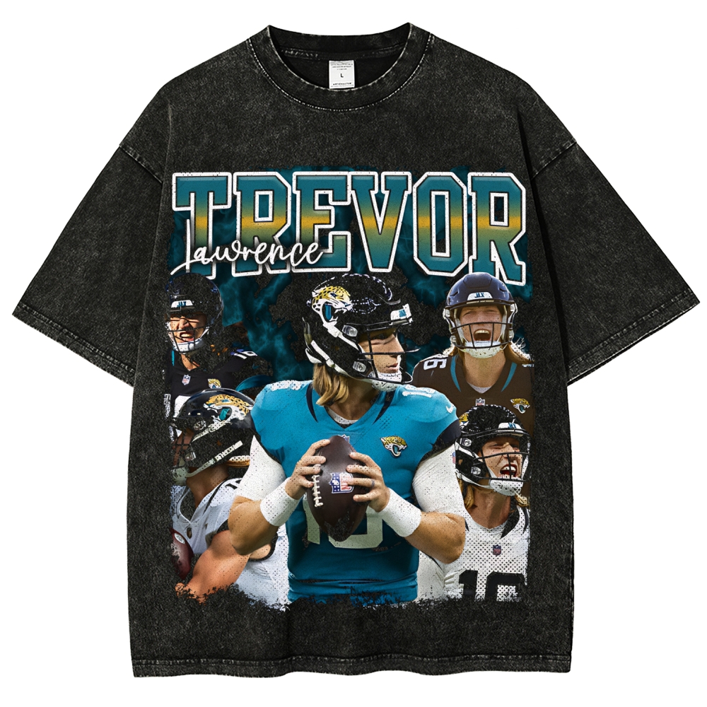 Unisex Fit Washed T-Shirt | Trevor Lawrence