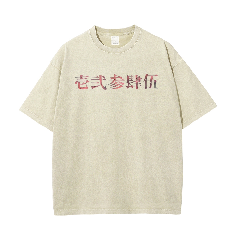 Vintage Oversized T-Shirt Demon Slayer
