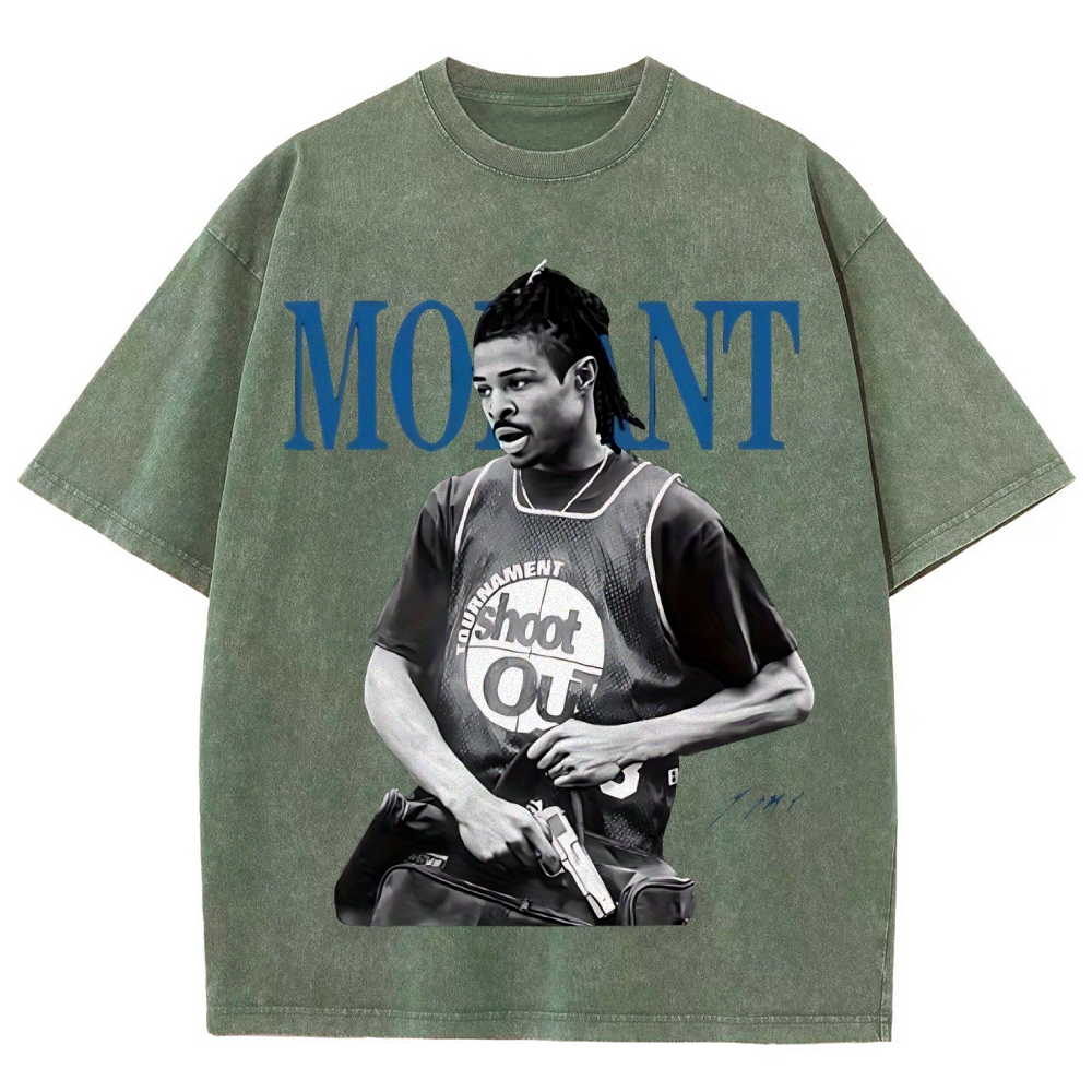 Ja Morant | Unisex Fit Washed T-Shirt