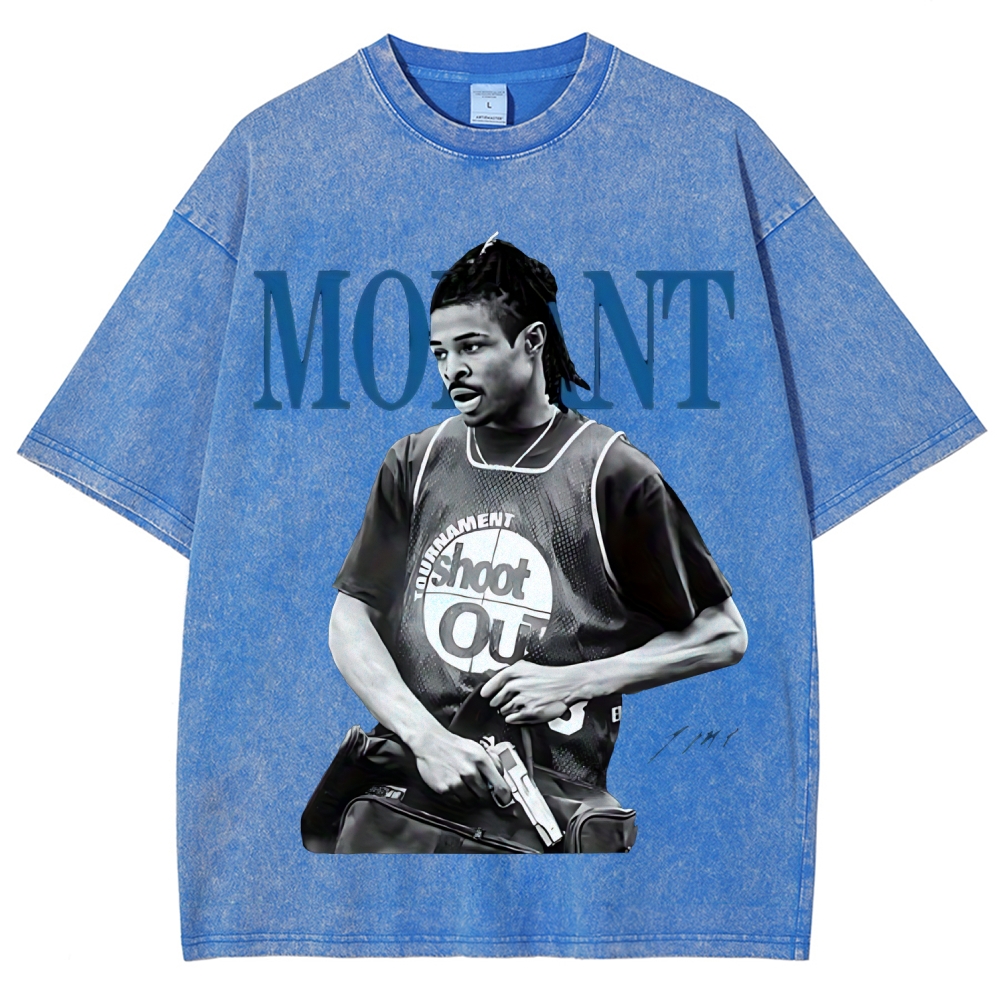 Ja Morant | Unisex Fit Washed T-Shirt