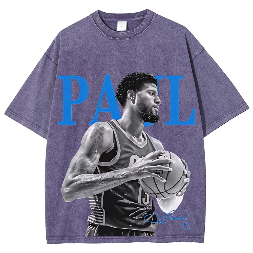 Paul George | Unisex Fit Washed T-Shirt