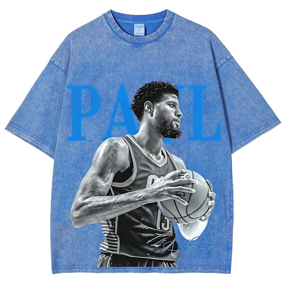 Paul George | Unisex Fit Washed T-Shirt