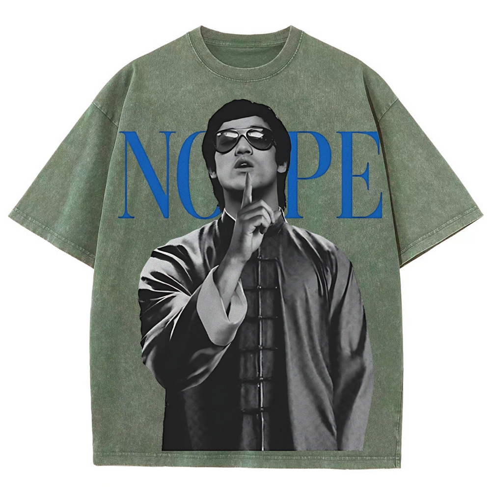 Bruce Lee | Unisex Fit Washed T-Shirt