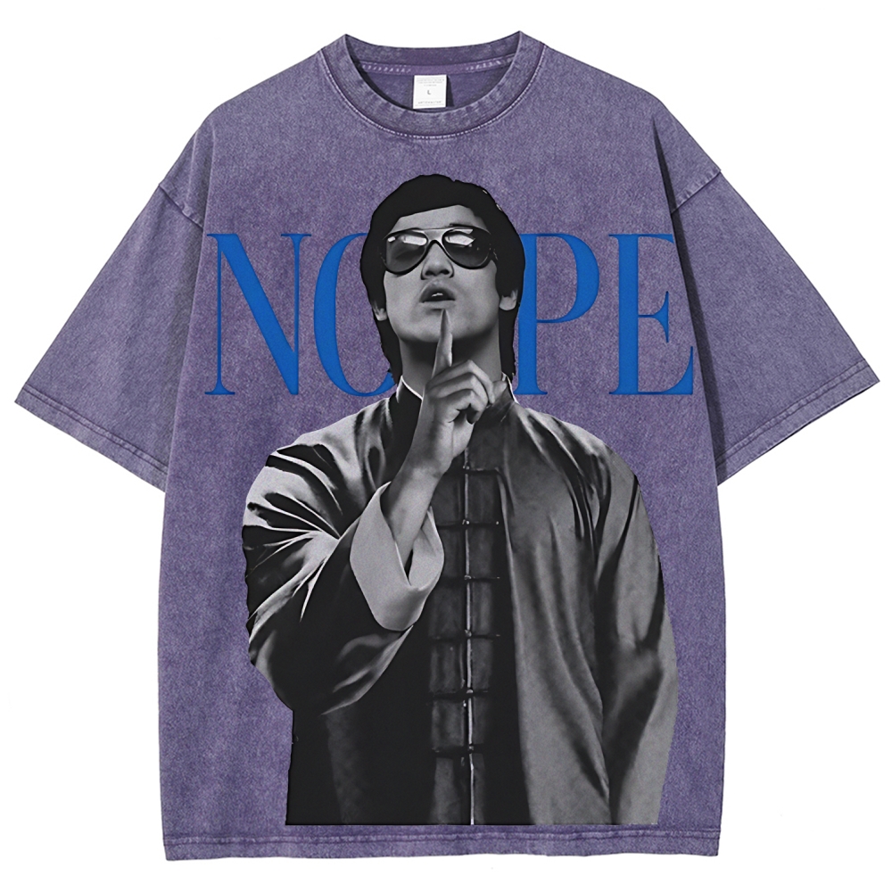 Bruce Lee | Unisex Fit Washed T-Shirt