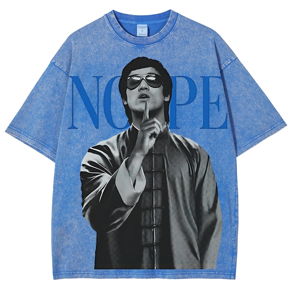 Bruce Lee | Unisex Fit Washed T-Shirt