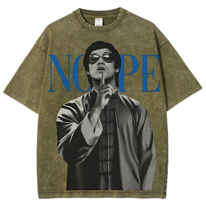 Bruce Lee | Unisex Fit Washed T-Shirt