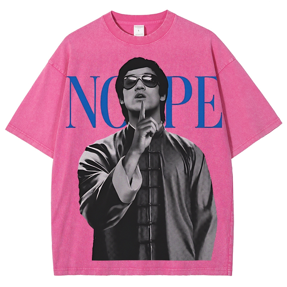 Bruce Lee | Unisex Fit Washed T-Shirt