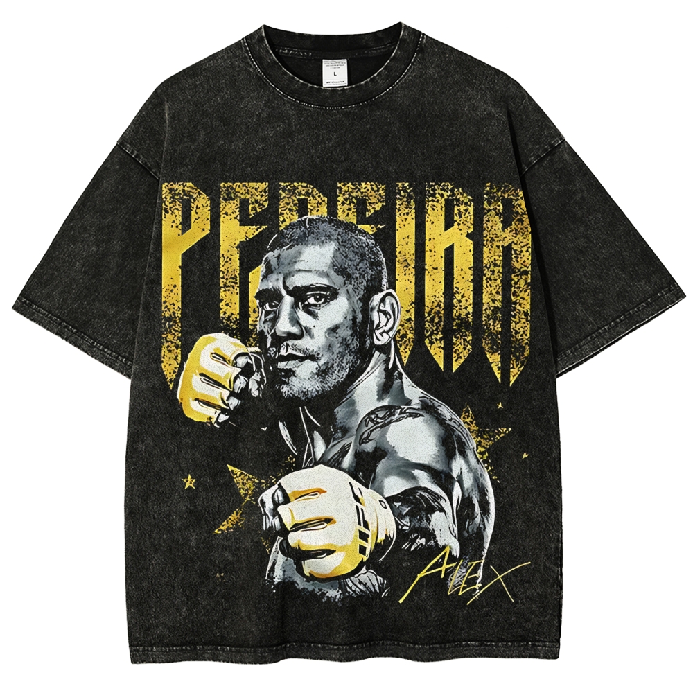 Alex Pereira | Unisex Fit Washed T-Shirt