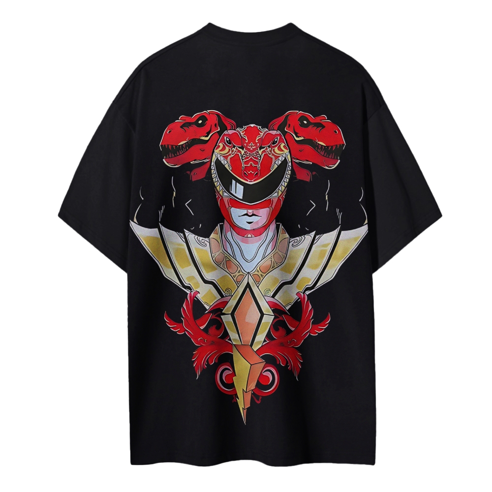 Power Rangers Printed Unisex Cotton T-shirt