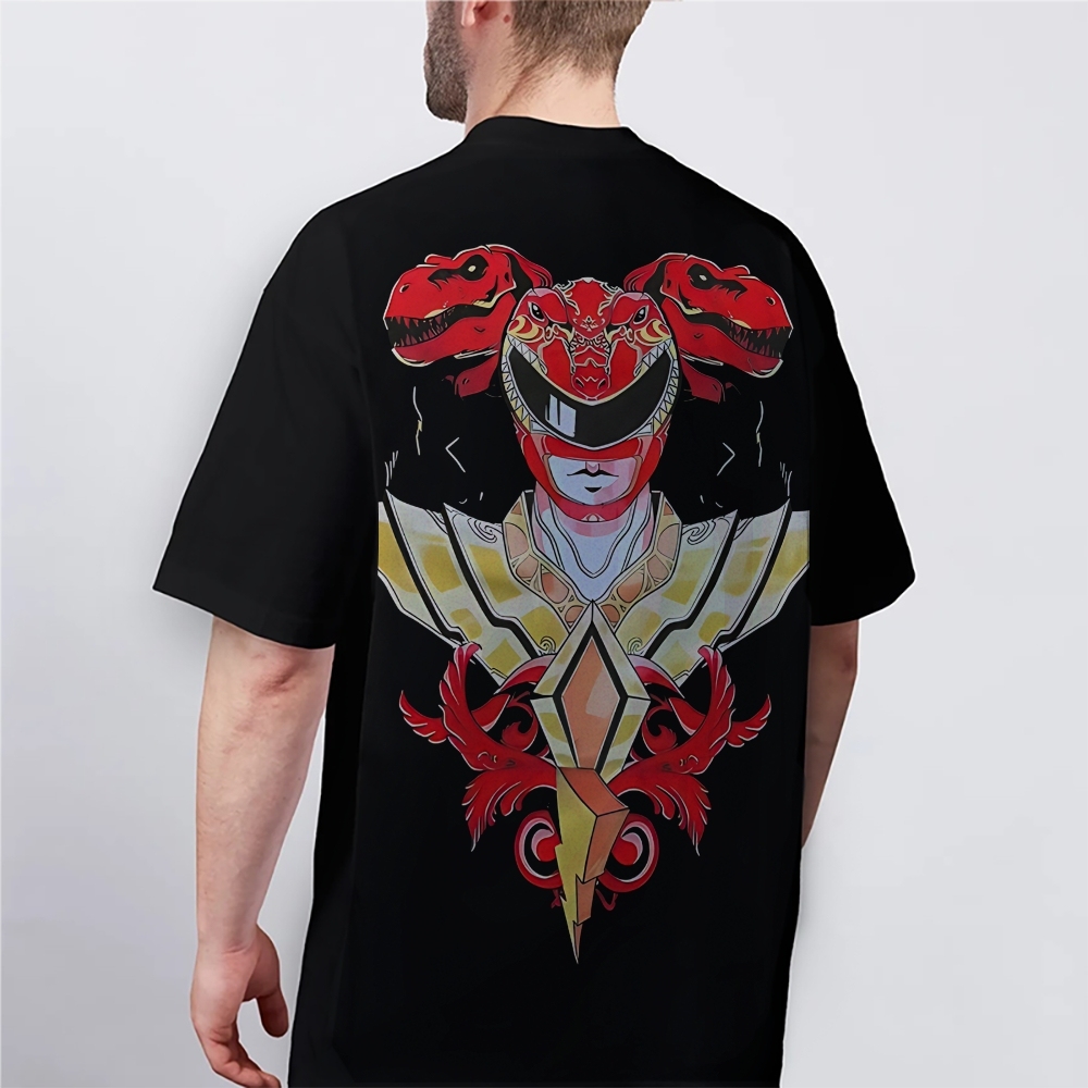 Power Rangers Printed Unisex Cotton T-shirt