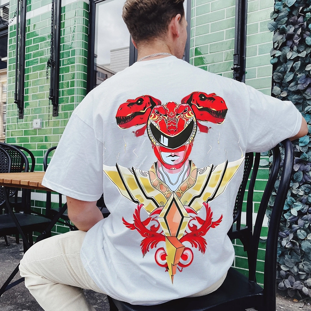 Power Rangers Printed Unisex Cotton T-shirt