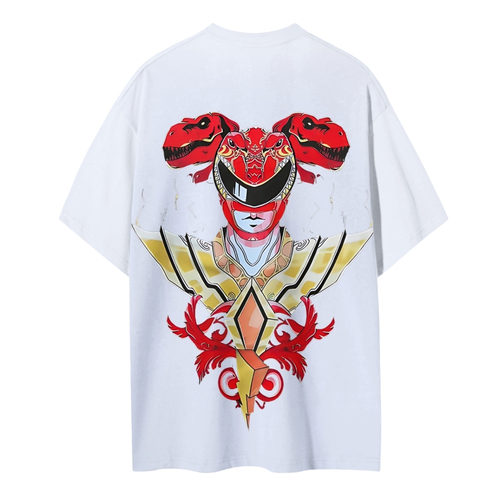 Power Rangers Printed Unisex Cotton T-shirt