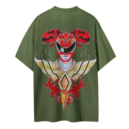 Power Rangers Printed Unisex Cotton T-shirt